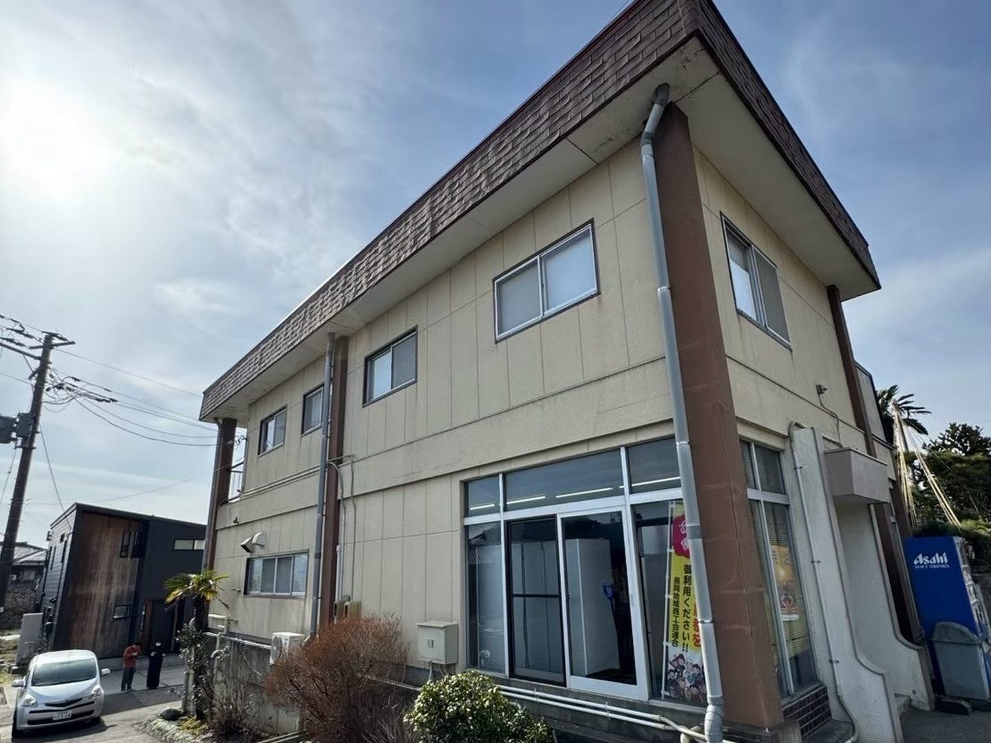 長岡市寺泊 K様 外壁改修工事 施工前（2）